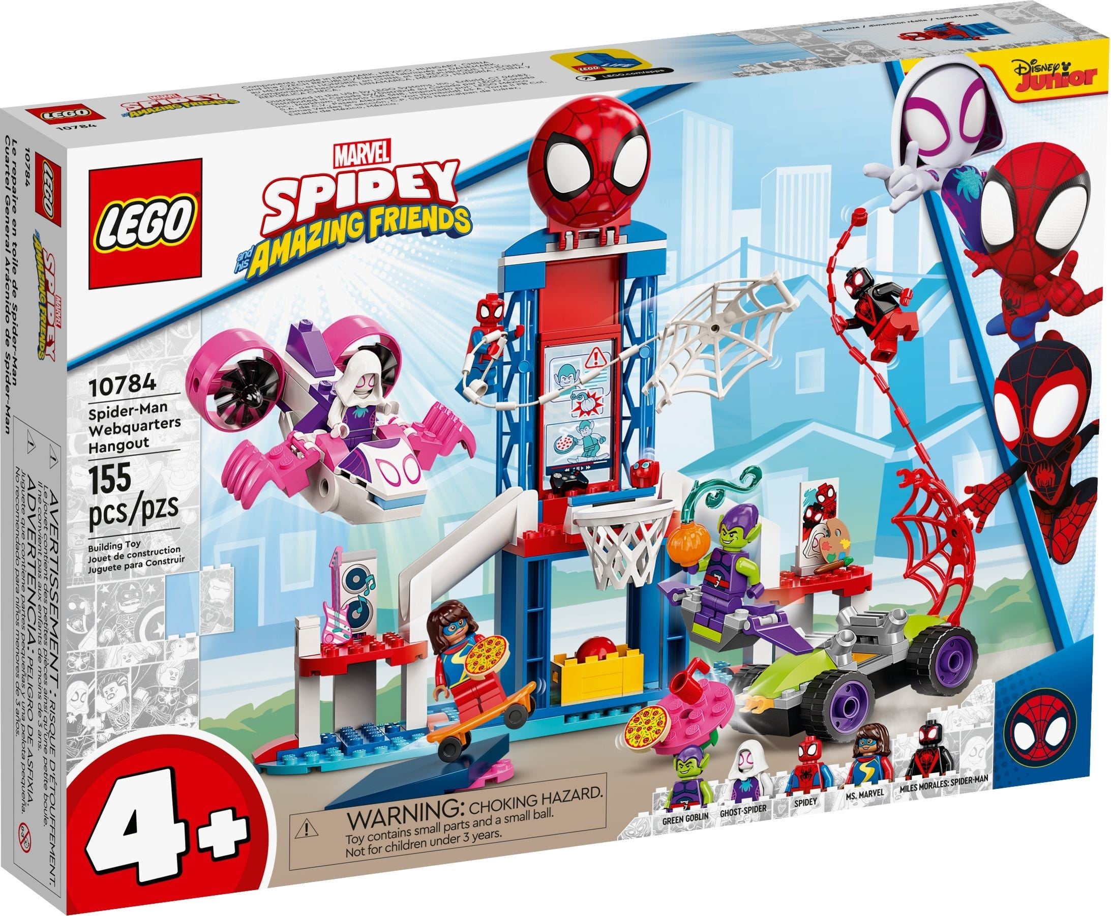 10784 Spider Man Webquarters Hangout