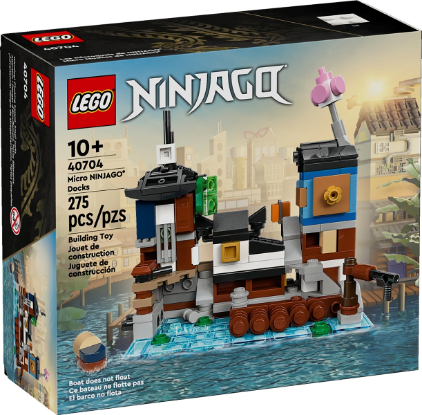 40704 Micro Ninjago Docks