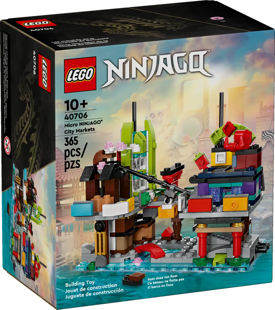 40706 Micro Ninjago City Markets