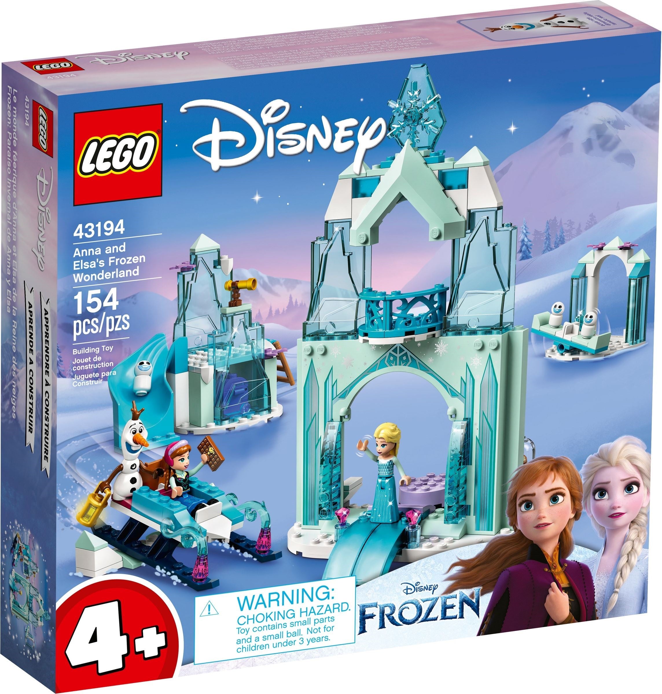 43194 Anna and Elsa's Frozen Wonderland