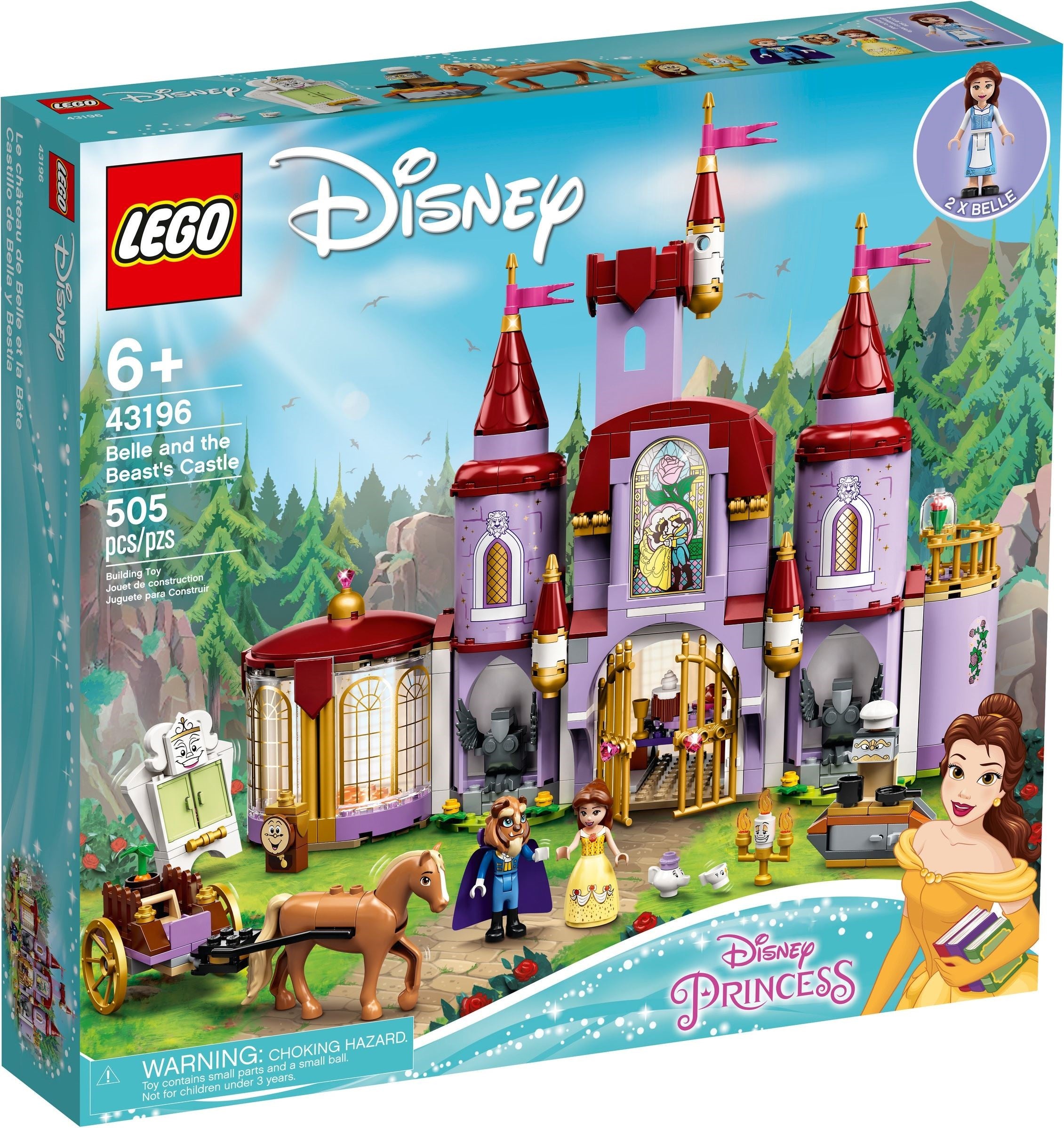 43196 Belle and the Beast's Castle