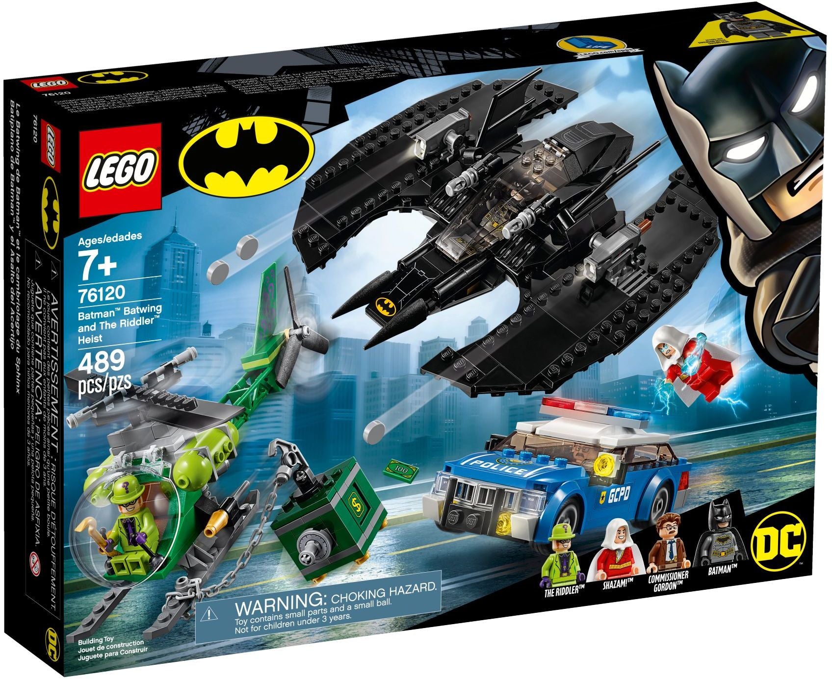 76120 Batman Batwing and the riddler heist