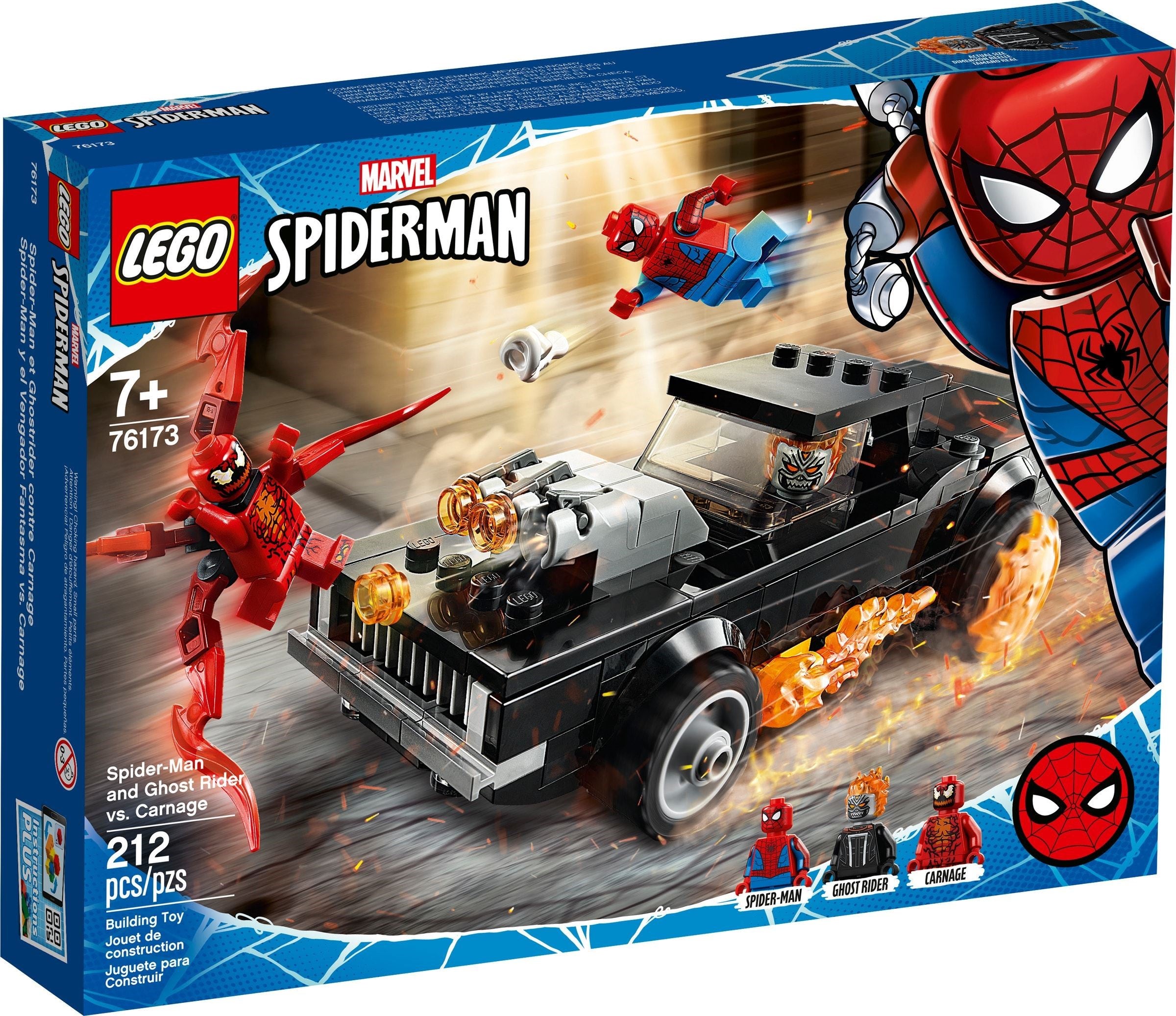 76173 Spiderman and Ghost Rider VS Carnage