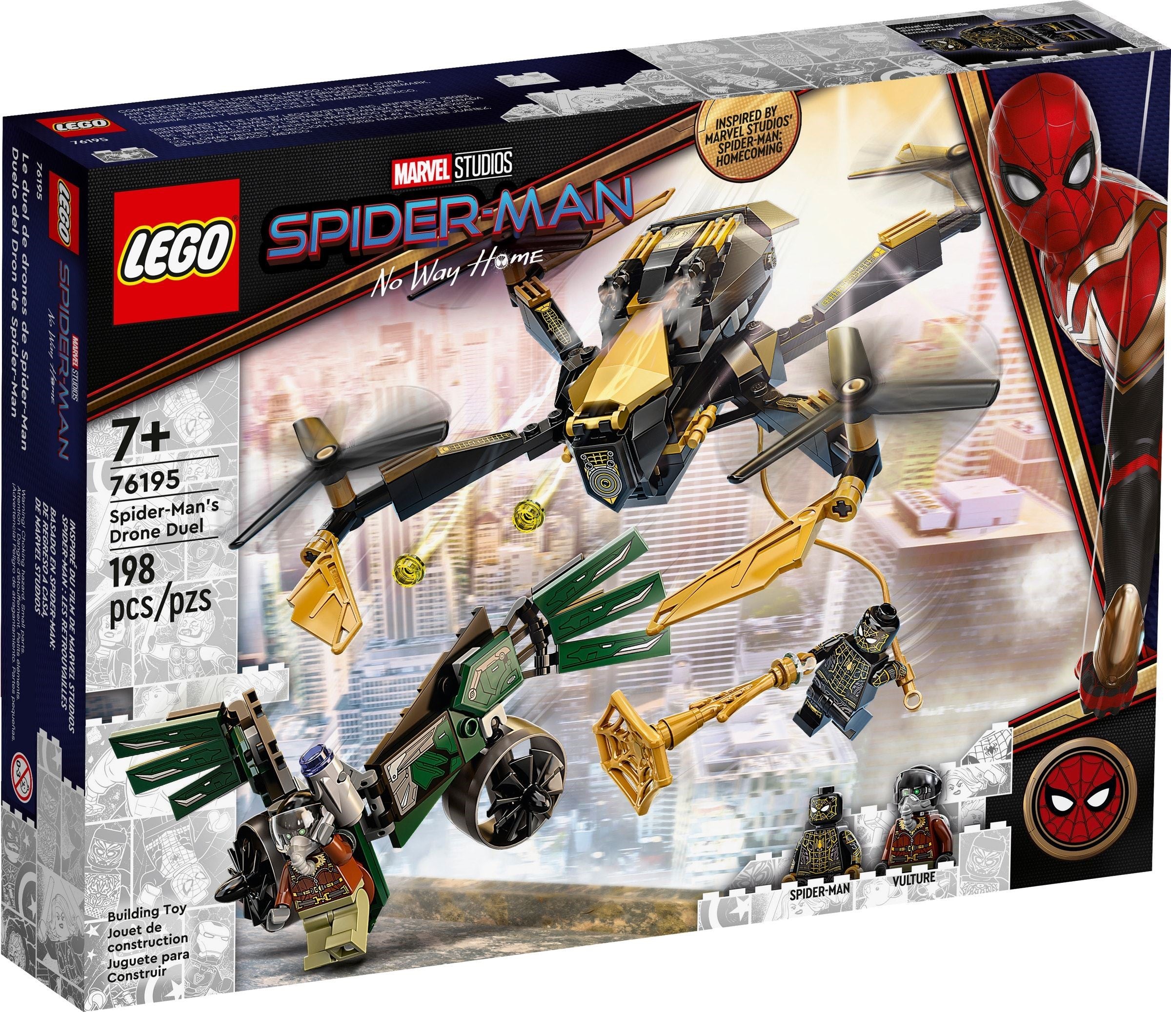 76195 Spiderman's Drone Duel