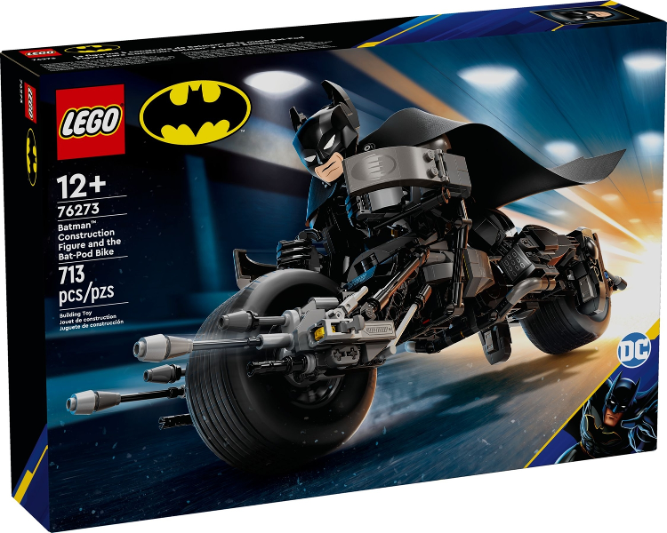 76273 Batman™ Construction Figure and the Bat-Pod Bike