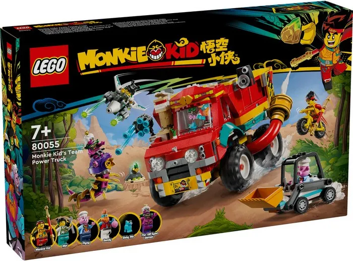 80055 Monkie Kid's Team Power Truck