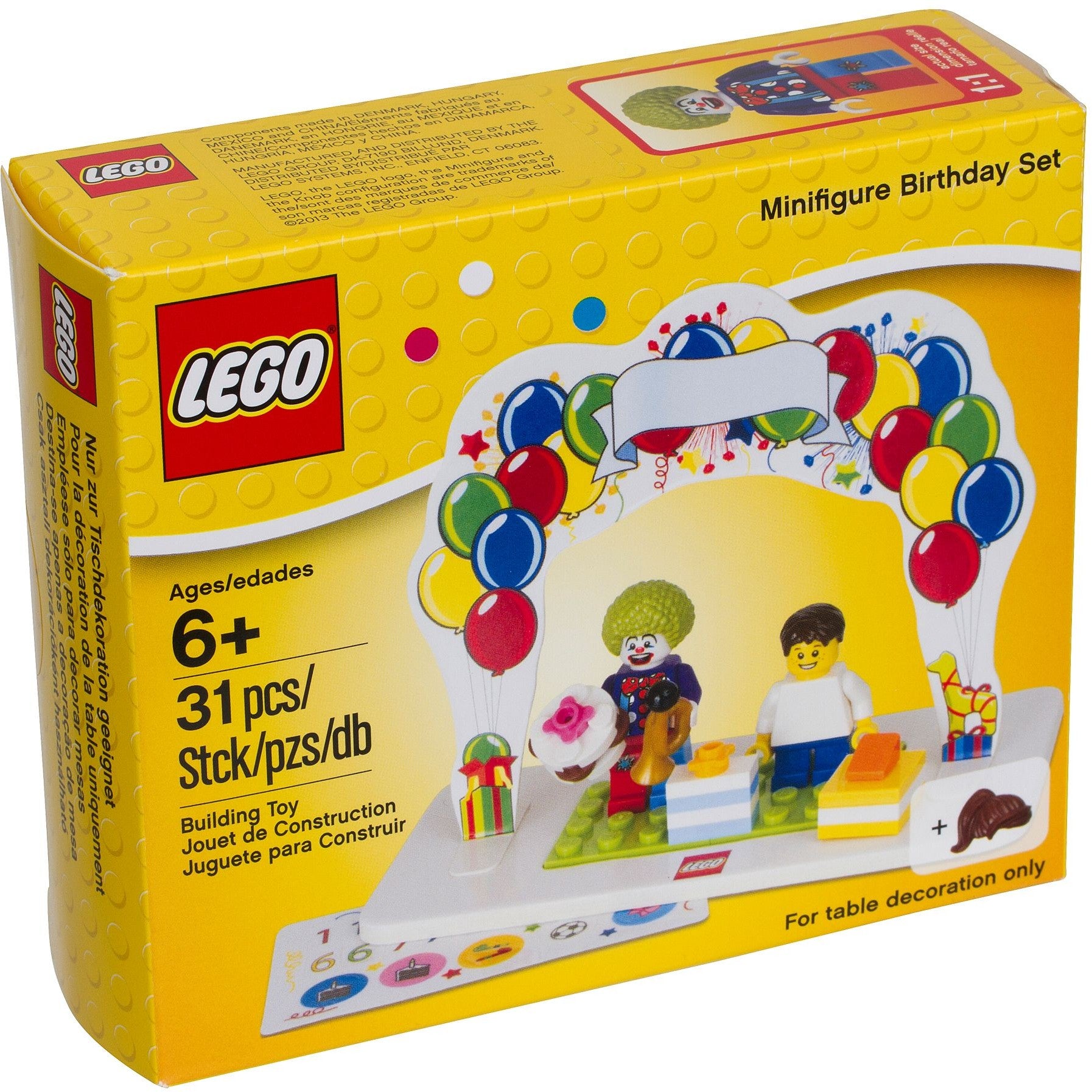 850791 Minifigure Birthday Set